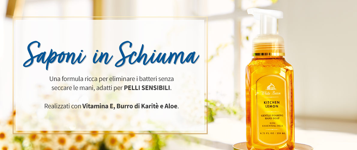 Sapone in Schiuma - Bath & Body Works
